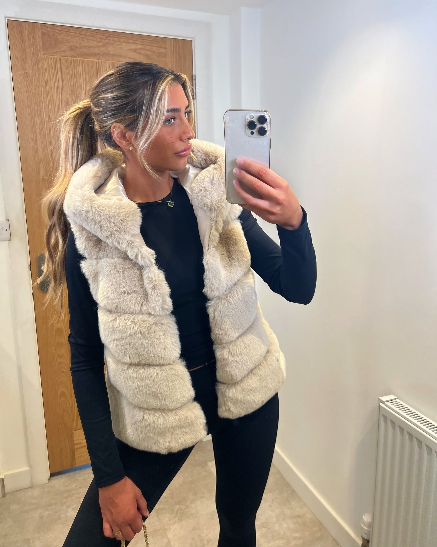 ‘AVA’ Cream Gilet