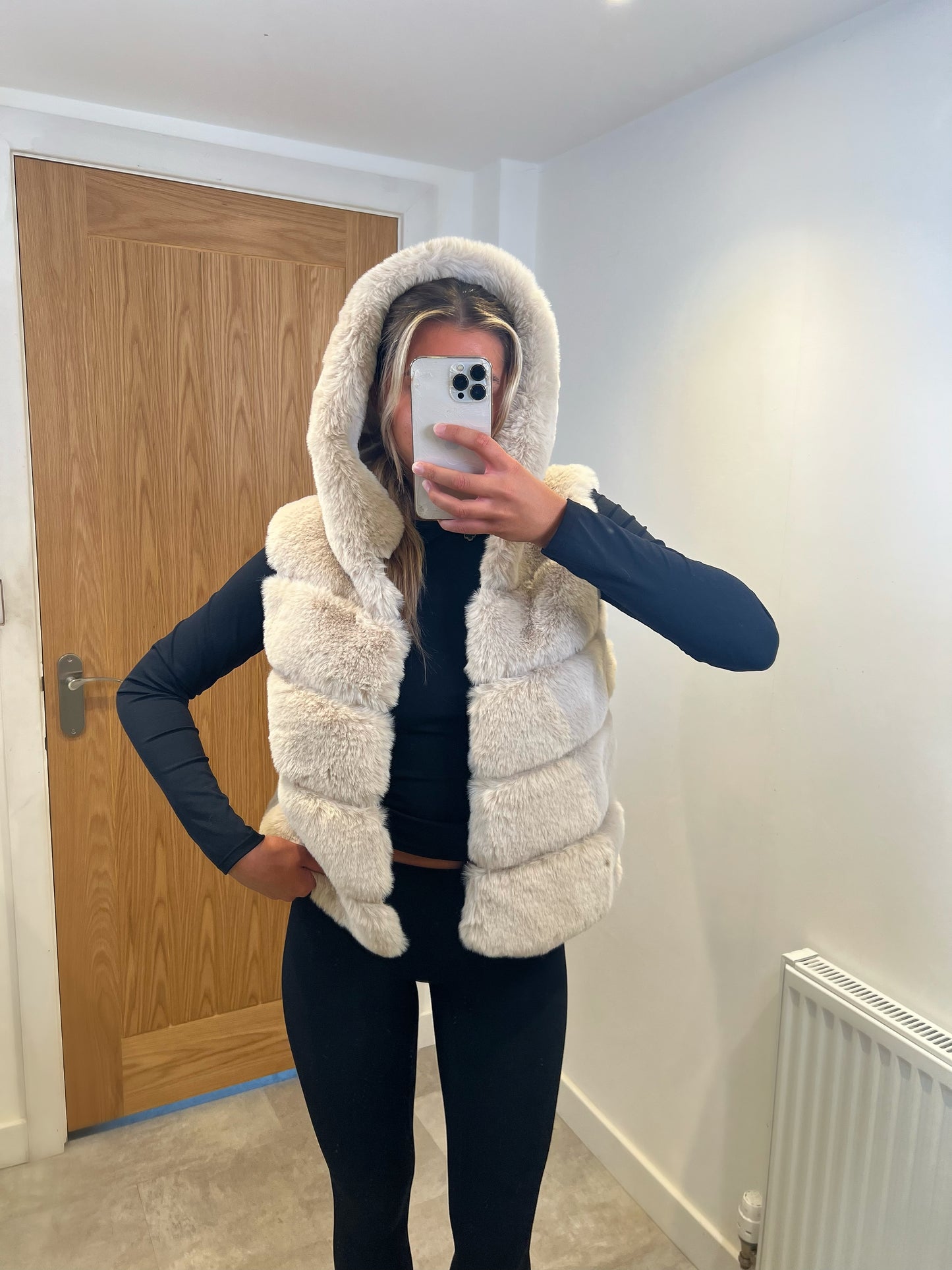 ‘AVA’ Cream Gilet